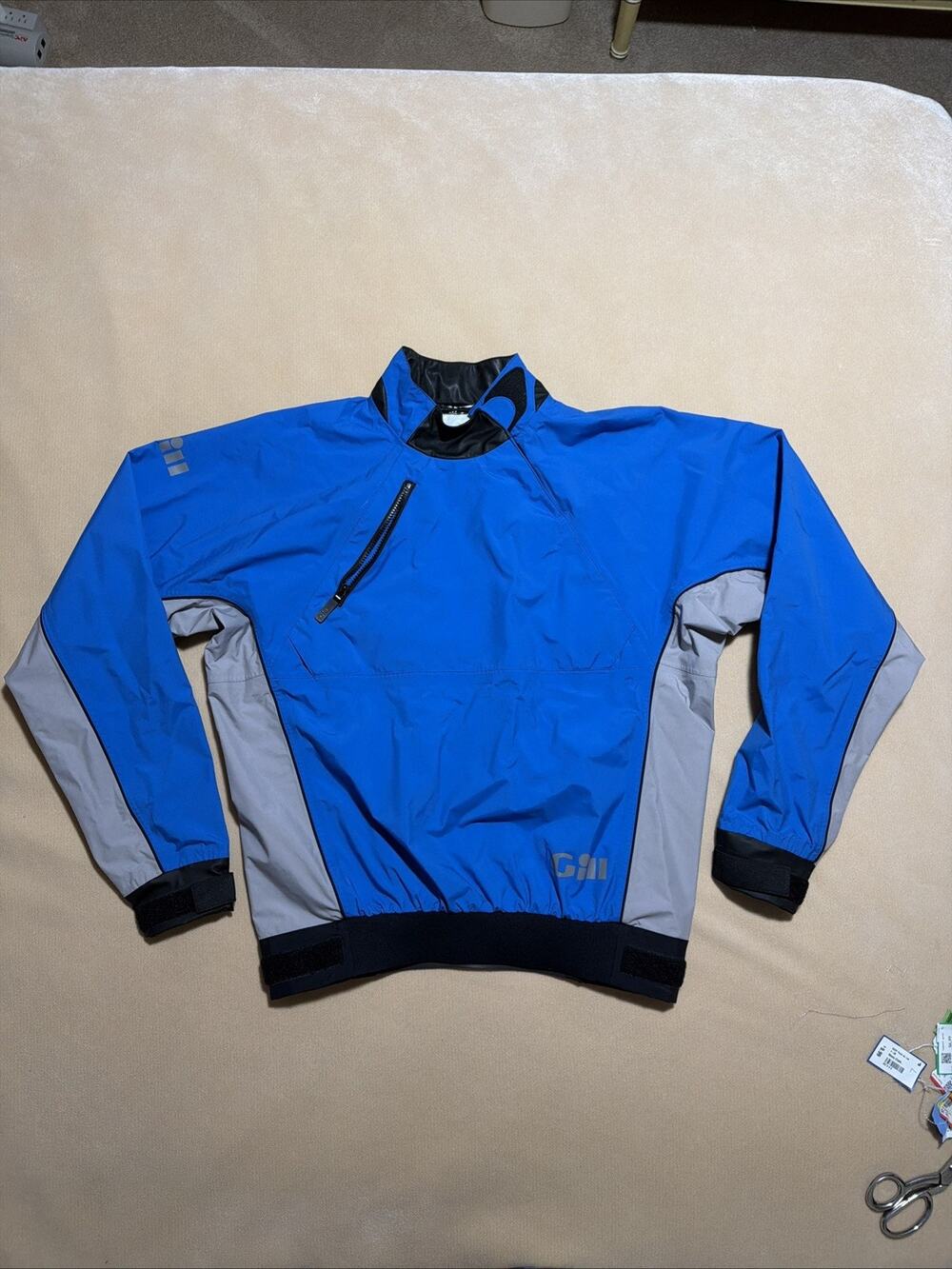 Gill Unisex Size Large Marine Inshore Boating Waterproof Jacket Navy Blue/Gray